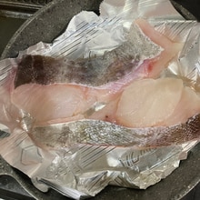 フライパンで油を使わずに生真たらの塩焼き レシピ 作り方 By Co31 楽天レシピ フライパンで油を使わずに生真たらの塩焼き レシピ 作り方 By Co31 楽天レシピ